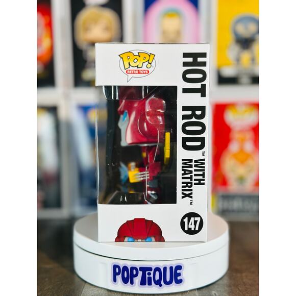 Transformers Hot Rod with Matrix Funko Pop Vinyl Figure #147 - Picture 2 of 6